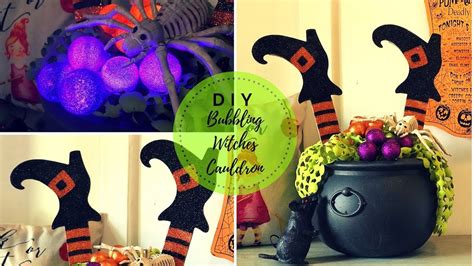 Halloween DIY: How to Make a Witch Cauldron with Dollar Store Supplies
